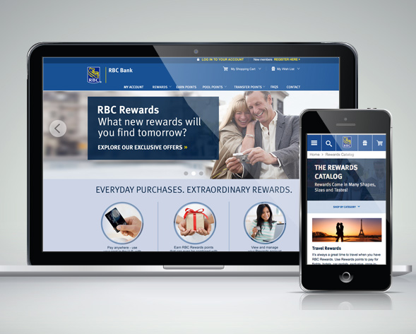 RBC Rewards Site Redesign